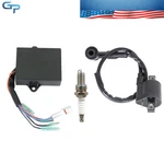 Ignition Coil Cdi Spark Plug For Yamaha Badger Grizzly Raptor YFM80. Fixed Price $29.69.
