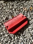 Oem Honda Fourtrax 4X4 Battery Cover Rear Center Panel Red TRX300 1993-2000. Fixed Price $20.00.