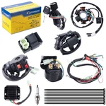 Otohans Automotive Complete Wiring Harness Kit GY6 125CC 150CC Scooter Atv. Fixed Price $59.43.