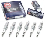 Pcs Ngk Iridium Ix Spark Plugs For 2004-2006 Lexus ES330 3.3L V6 Engine Ft. Fixed Price $56.68.
