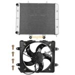 Radiator & Cooling Fan Assy For Polaris Rzr 800 2008-2014 /. Fixed Price $127.95.