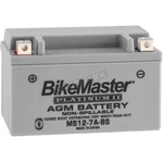Bikemaster Platinum Agm Battery MS12-7A-BS. Fixed Price $42.99.