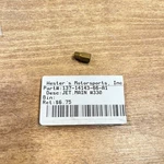 Yamaha Oem Nos Carburetor Main Jet #330 / 137-14143-66-A1. Fixed Price $5.00.