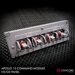 Apollo 13 Command Module Quad Panel H2-O2 Fan Switches. Fixed Price $109.00.