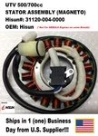 Stator Magneto Hisun Massimo Supermach Qlink 500/700CC Utv Efi 31120-004-0000. Fixed Price $124.99.