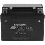 Bikemaster Agm Battery MS12-4L-BS. Fixed Price $33.23.