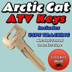 Arctic Cat Atv Spare Replacement Keys Cut To For Codes E32010-E39697. Fixed Price $11.99.