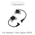 2X Ignition Coil Spark Plug For Kawasaki FD731V 21121-0710 21121-2106 211212104. Fixed Price $26.55.