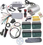 48V 1800W Brushless Motor Kit Controller Battery Electric Go Kart Trike Atv Quad. Fixed Price $459.85.