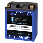 Mighty Max YTX14AHL-BSLIFEPO4 Lithium Replaces Arctic Cat 0645-232 0745-040. Fixed Price $104.99.