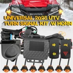 For Honda Pioneer 700-4 Street Legal Utv Turn Signal Kit Horn Plug Play 12V. Fixed Price $89.59.