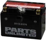 Parts Unlimited Agm Maintenance Free Battery #173858 Honda/yamaha. Fixed Price $90.95.
