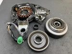 88-89 Honda TRX350D Fourtrax Stator Magneto Cover Flywheel Rotor One-way Clutch. Fixed Price $149.90.
