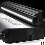 Gohawk Bluetooth Motorcycle Speakers, Waterproof With Led Lights, 36.... Fixed Price $64.86.