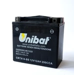 Unibat CBTX14-BS Agm Maintenance Free Battery Honda Atv Matches YTX14-BS. Fixed Price $72.98.