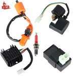 150 200 250 Cc Atv Racing Ignition Coil Cdi Spark Plug Regulator Rectifier Relay. Fixed Price $26.26.