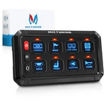 Mictuning 8 Gang Switch Panel Led Light Electrical Relays System Marine 12/24V. Fixed Price $87.91.