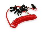 Universal Outboard Boat Kill Stop Switch Safety Tether Lanyard 256-05193-00 8KEY. Fixed Price $29.45.