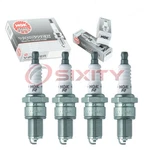 Pcs Ngk V-power Spark Plugs For 1970-1971 Mazda 1800 1.8L L4 Engine Kit Tv. Fixed Price $18.30.