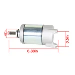 For Yamaha Grizzly 350 Wolverine YZF600R FZR600R Atv Starter Motor. Fixed Price $31.42.