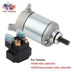 Starter & Relay Solenoid For Yamaha YFZ450 2004 - 2013 Atv. Fixed Price $39.12.