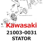 New Kawasaki Genuine Stator 21003-0031 Direct From Japan. Fixed Price $369.99.