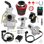 PZ20 Carburetor Ignition Coil Starter Relay Voltage Regulator Cdi Kit For 125CC. Fixed Price $58.41.