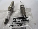 2PC Polaris Spark Plug, 12MM, Part 3022553. Fixed Price $14.93.