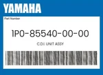 Yamaha Genuine C.d.i. Unit Assy 1P0-85540-00-00. Fixed Price $371.29.