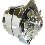 Alternator For Chrome Chevy 110 Amp 1-WIRE One 1965-1985; 400-12395. Fixed Price $144.63.
