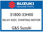 Suzuki Oem Part 31800-33H00 Relay Assy, Starting Motor. Fixed Price $113.04.
