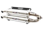 Trinity Racing Brushed Dual Slip-on Exhaust For 2020+ Rzr PRO/2022+ Turbo. Fixed Price $829.99.