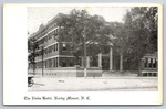 The Ricks Hotel Rocky Mount North Carolina Nc C1910 Postcard. Fixed Price $37.46.
