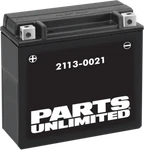 Parts Unlimited Motorcycle Agm Maintenance-free Battery YTX20H-BS 2113-0021. Fixed Price $110.95.