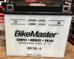 Bikemaster Conventional Battery Motorcycle BB18L-A Kawasaki Honda Guzzi 781145. Fixed Price $29.99.