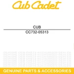 Cub Cadet 732-05313 Torsion Spring Challenger 4X4 4X2 400LX. Fixed Price $9.95.