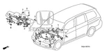 Genuine Honda Wire Harness Cabin 32120-SHJ-A40. Fixed Price $379.89.