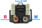 Starter Solenoid For Yamaha 4XE-81940-00-00 4XE-81940-12-00. Fixed Price $13.00.