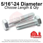 5/16"-24 Grade Hex Cap Screws Fine Thread Sae Bolts (pick Length & Qty). Fixed Price $1118.82.