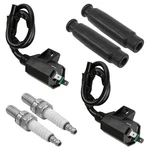 Ignition Coil W/spark Plug & Cap For Kawasaki Prairie KVF650 KVF700 4X4. Fixed Price $40.00.