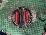 T1163 2003 Honda Rubicon TRX500 Rear Tail Lights Left & Right. Fixed Price $45.00.