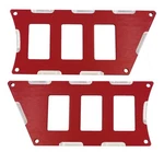 Modquad Rzr Switch Plate / Panel For 900, 1000, Turbo - Red + Free Shipping. Fixed Price $44.10.