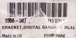 Digital Gauge Black Bracket Part Number 1506-307 For Arctic Cat. Fixed Price $35.99.