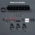 600W 25" 8 Speaker Bluetooth Marine For Polaris/atv/utv/rzr Soundbar System. Fixed Price $267.69.