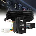Utv/atv Turn Signal Kit W/ Spdt Rocker Switch; Street-legal Universal Fitment. Fixed Price $54.99.