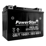 Powerstar YTX15L-BS Replaces Bikemaster MS12-15L-BS. Fixed Price $59.88.