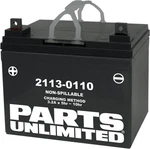 Parts Unlimited 2113-0110 Agm Factory Activated Maintenance-free Battery U1-32. Fixed Price $199.95.
