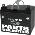 Parts Unlimited Agm Battery U1-32 Rhino. Fixed Price $199.95.