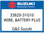 Suzuki Oem Part 33820-31G10 Wire, Battery Plus. Fixed Price $69.45.