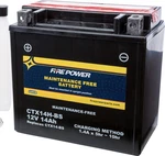 Fire Power Sealed Maintenance Free Battery 240CCA CTX14H-BS Replaces YTX14H-BS. Fixed Price $88.30.